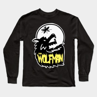 The Vegan Wolf Man Logo Long Sleeve T-Shirt